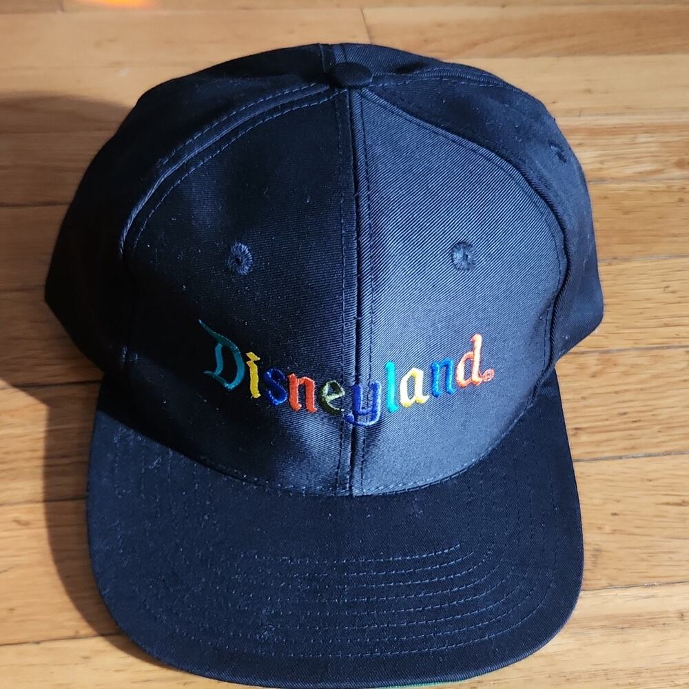 Goofy's Hat Co. Disneyland Adult Snapback Hat Vintage Black Green Unisex Disney